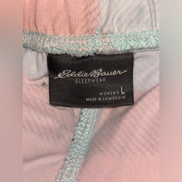 Eddie Bauer Women L Drawstring Waist Pajama Pant Relax Fit Sleep Loungewear - Picture 3 of 8